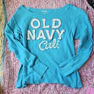 Old Navy Off the Shoulder Long Sleeve Tee